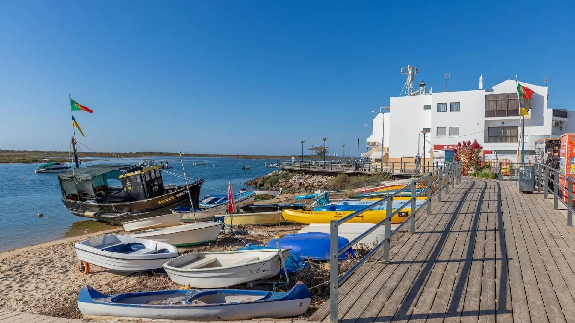 Apartment Boardwalk-Gorgeous River Front Views Cabanas De Tavira
